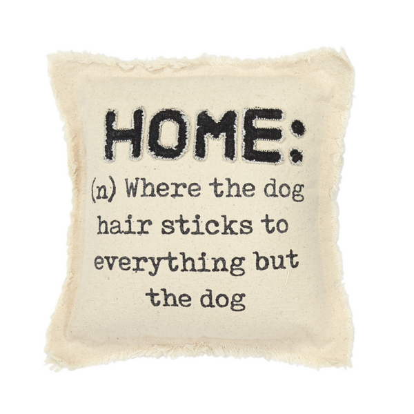 Mud Pie “Home” Pillow