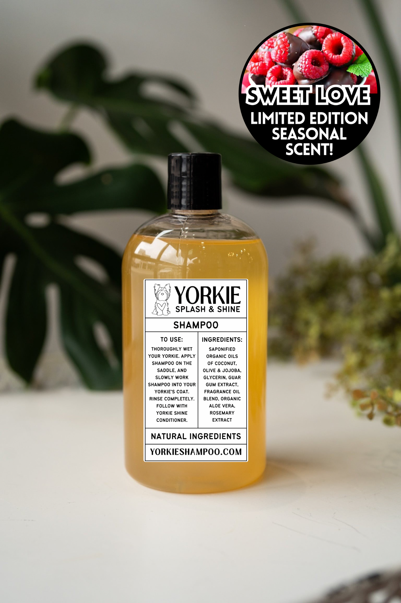 Limited Edition Yorkie SHAMPOO - Sweet Love