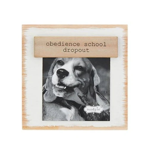 Mud Pie Obedience School Dropout Frame