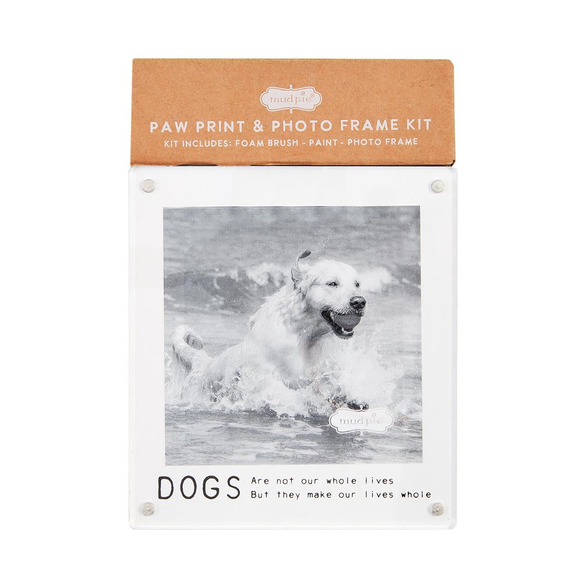 Mud Pie Paw Print Photo Kit